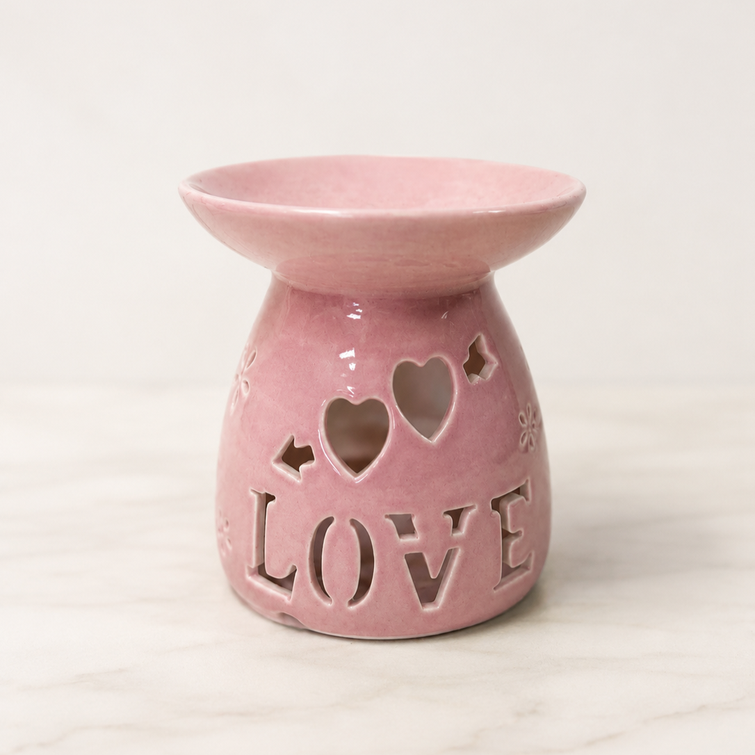 מבער LOVE ורוד
